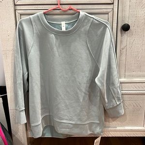Lululemon Softstreme Draped Back Crew